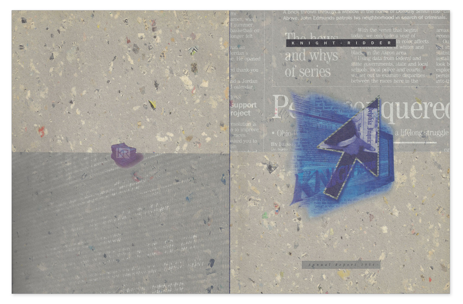 Knight-ridder annual report typesetting