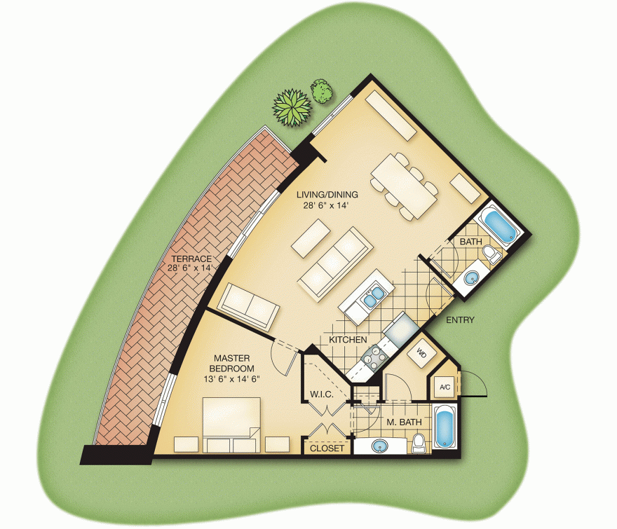 Emerald Condo Development Floor Plan artwork