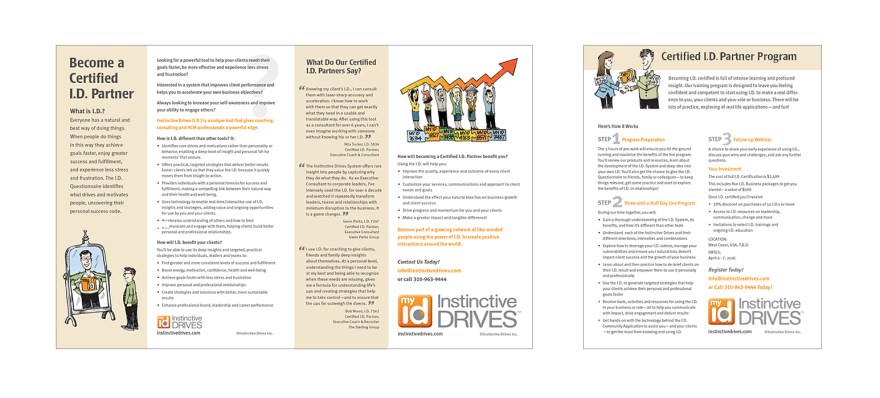 ID Partner Brochure