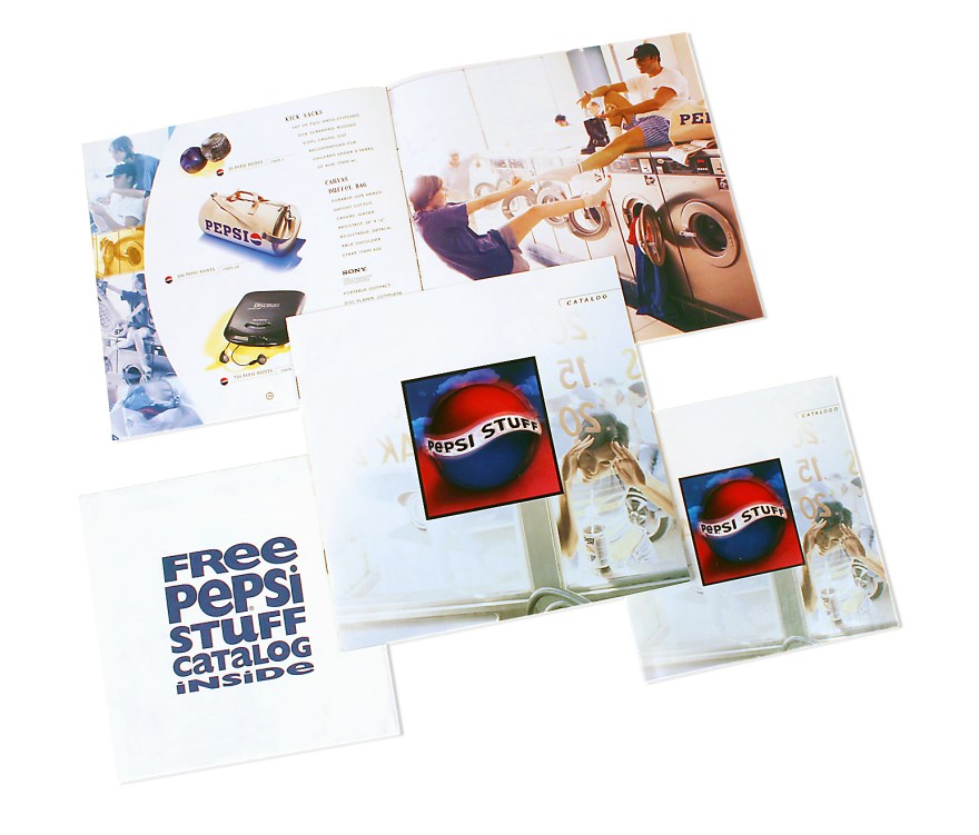 pepsi stuff catalog and production