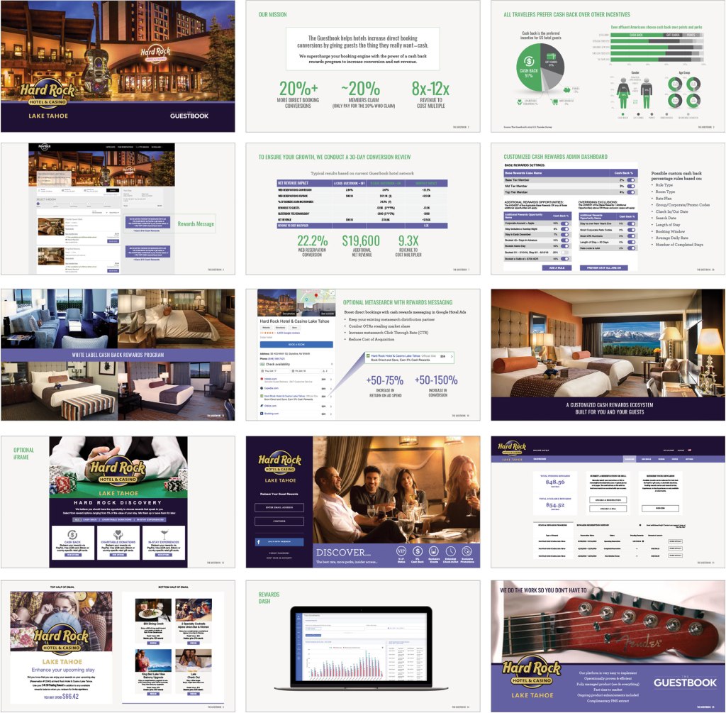 PowerPoint and Keynote specialist. Beautiful presentation design by a true professional. Hard Rock Hotel White Label presentation deck.